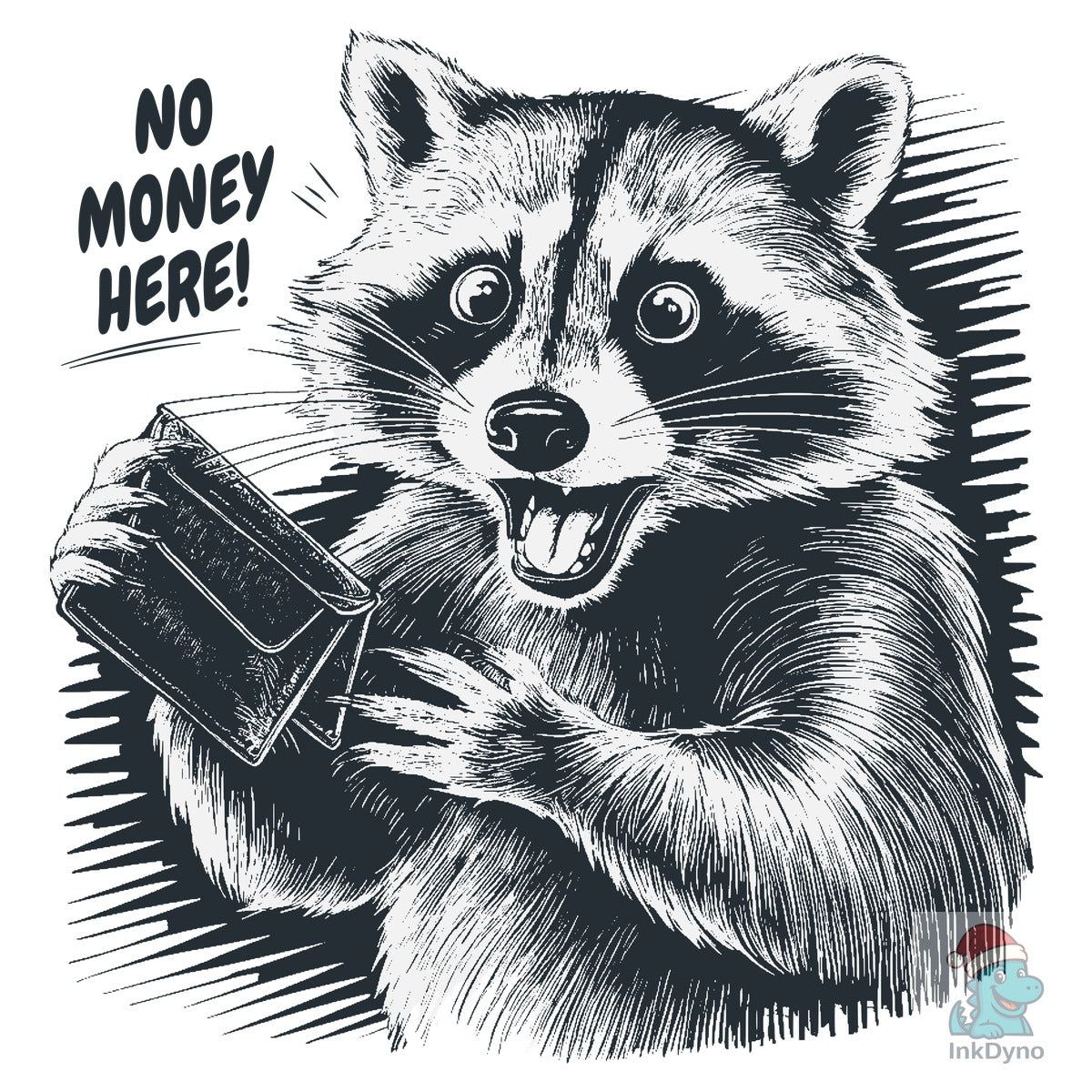 Raccoon Have No Money Here