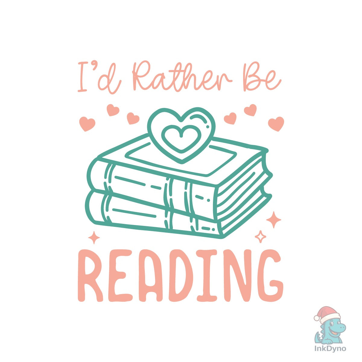 I'd Rather Be Reading Book Quote