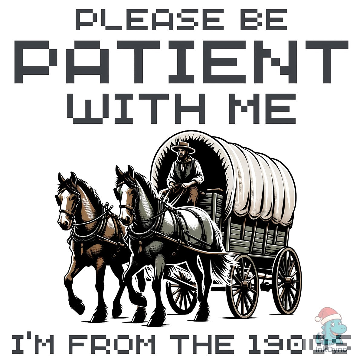 I'm From the 1900s Retro Wagon