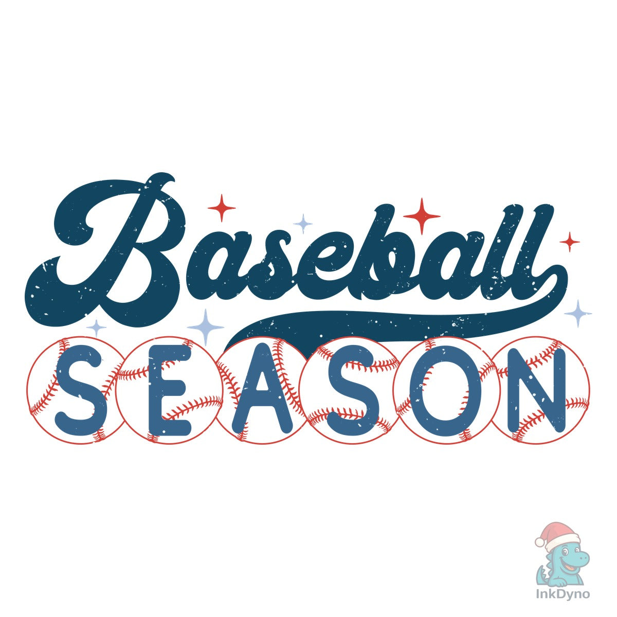 Retro Baseball Season Baseball