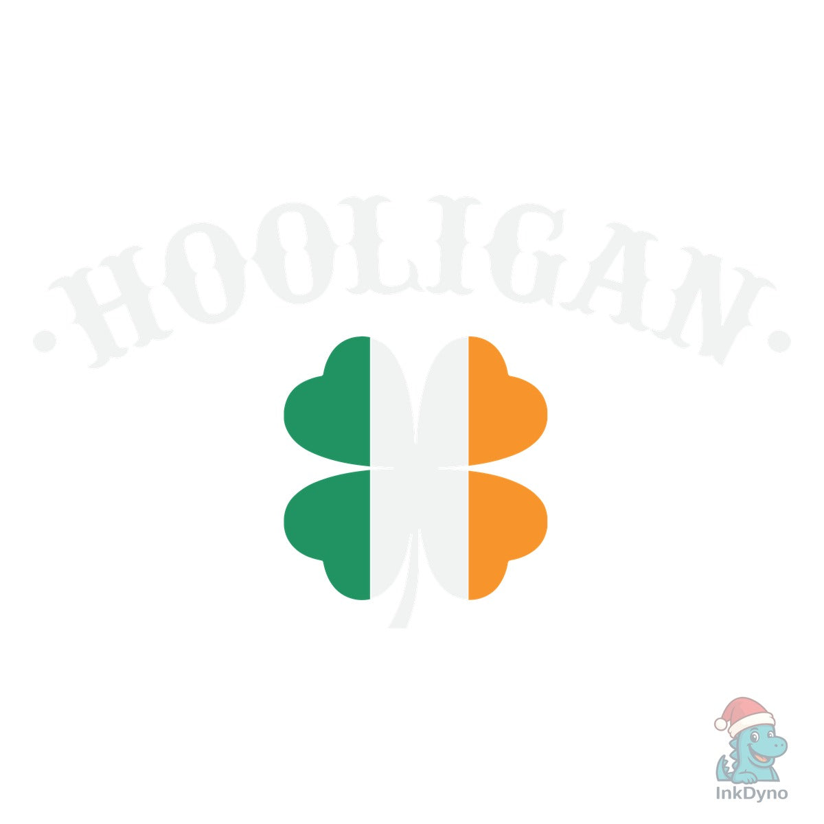Hooligan St Patricks Day Irish Shamrock