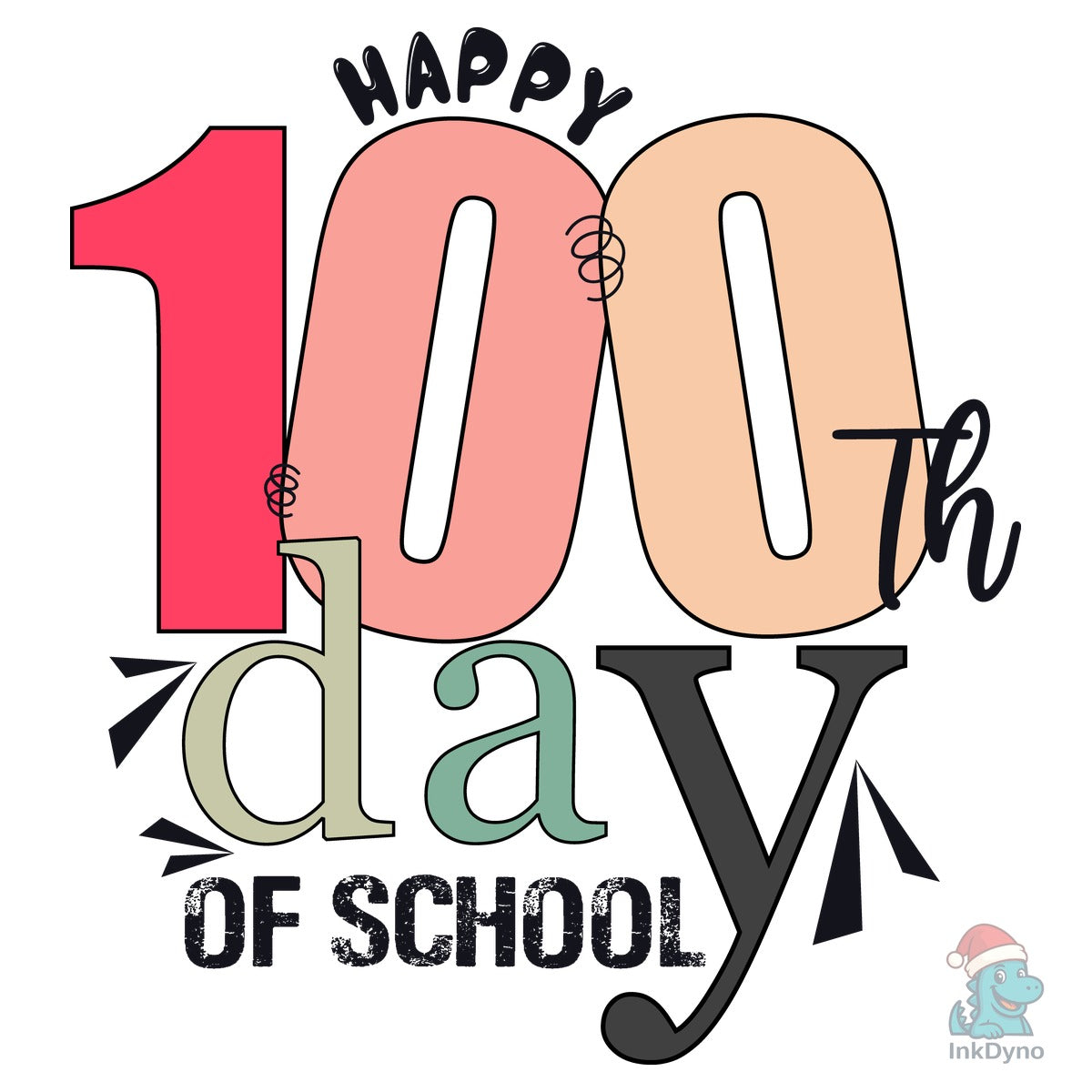 100 Days of School Shirt 100 DAY