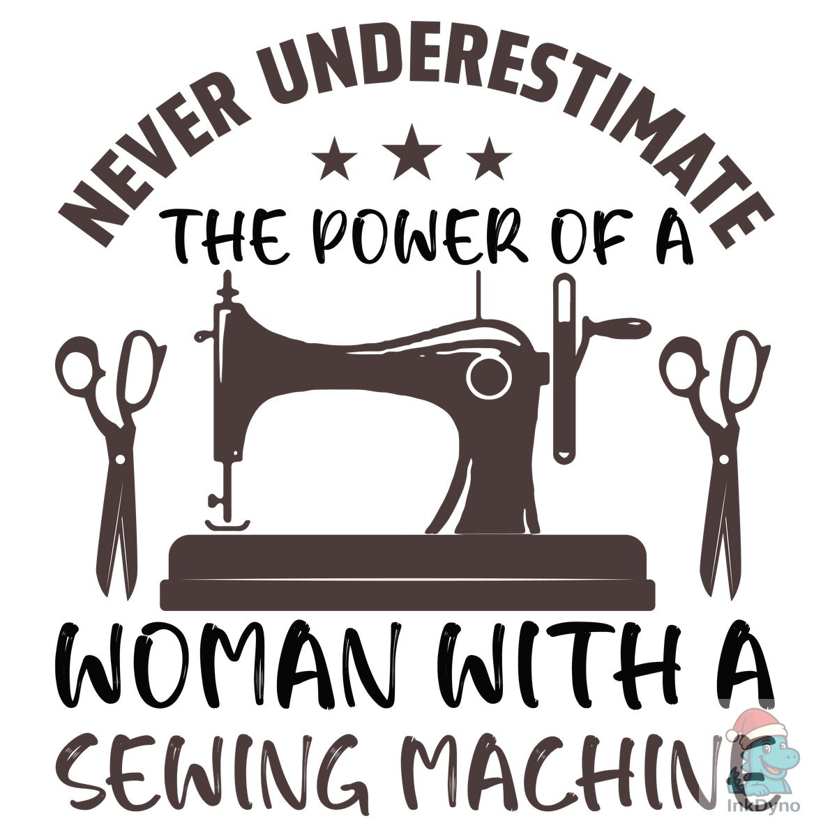 Woman with a Sewing Machine Tshirt
