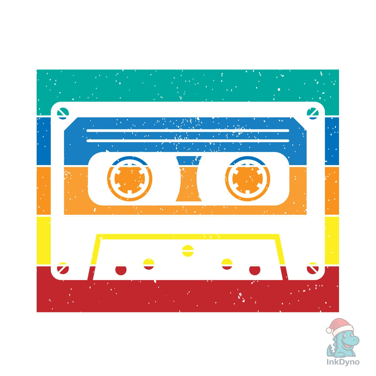 80s 90s Cassette Hip Hop T-Shirt Design