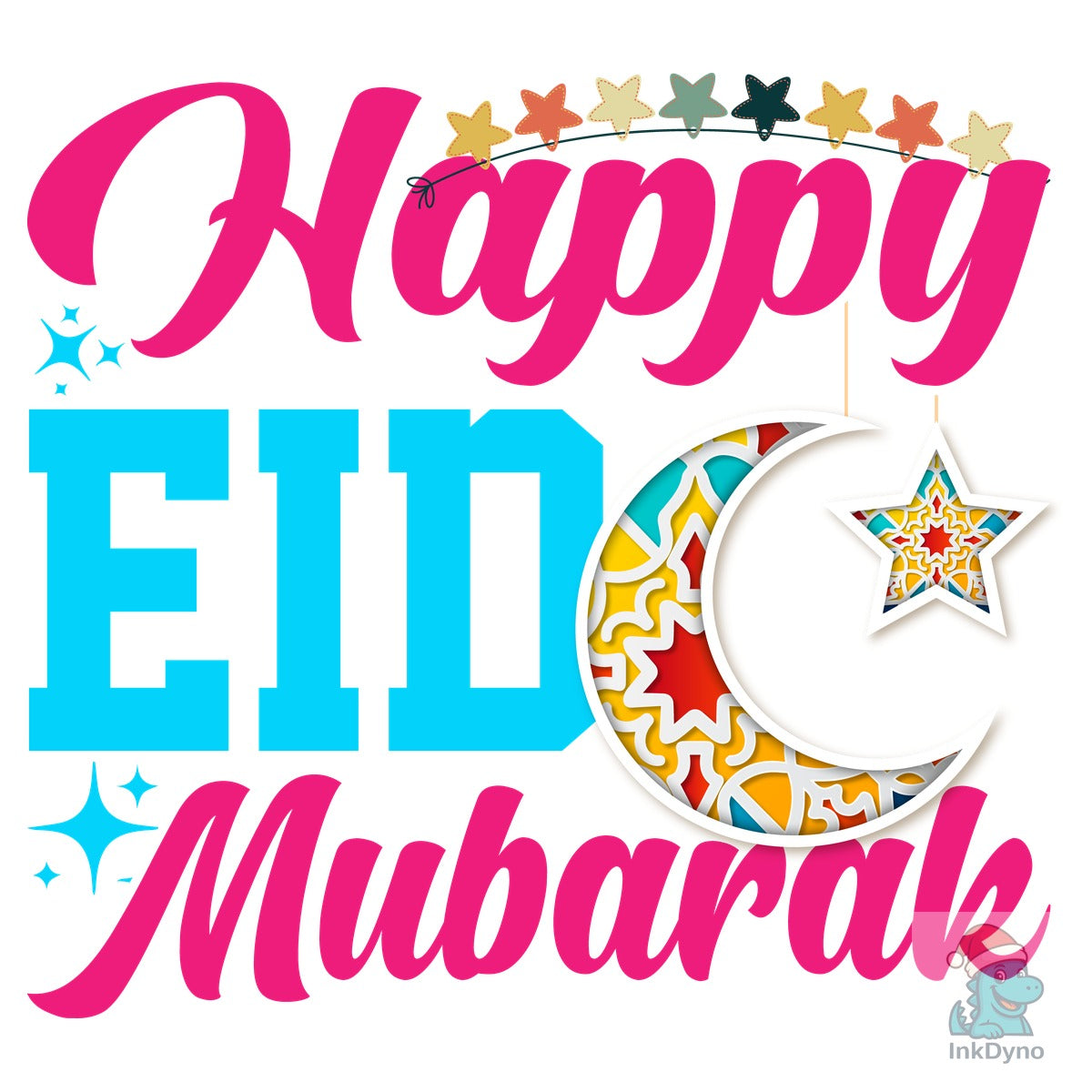 Eid Mubarak T-Shirt Design 34
