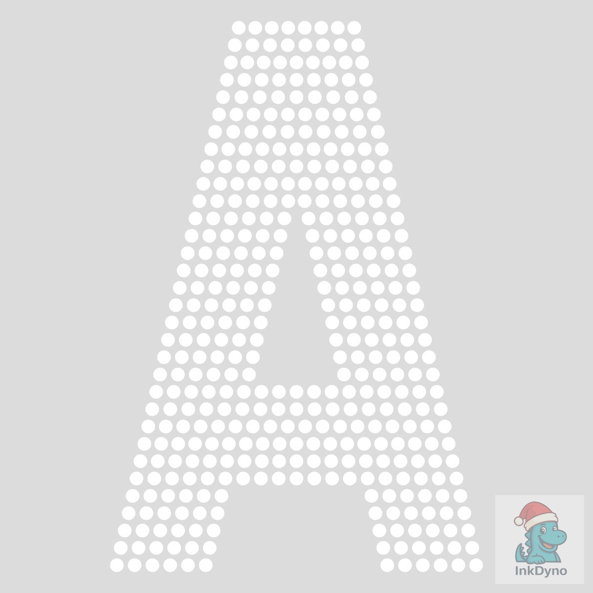 Letters Rhinestone Templates Design