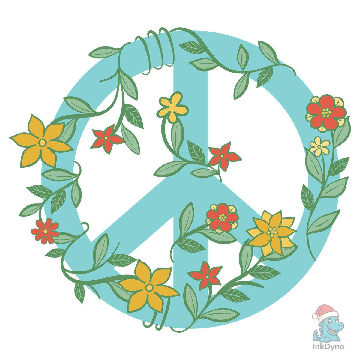 Hippie Peace 30-Design