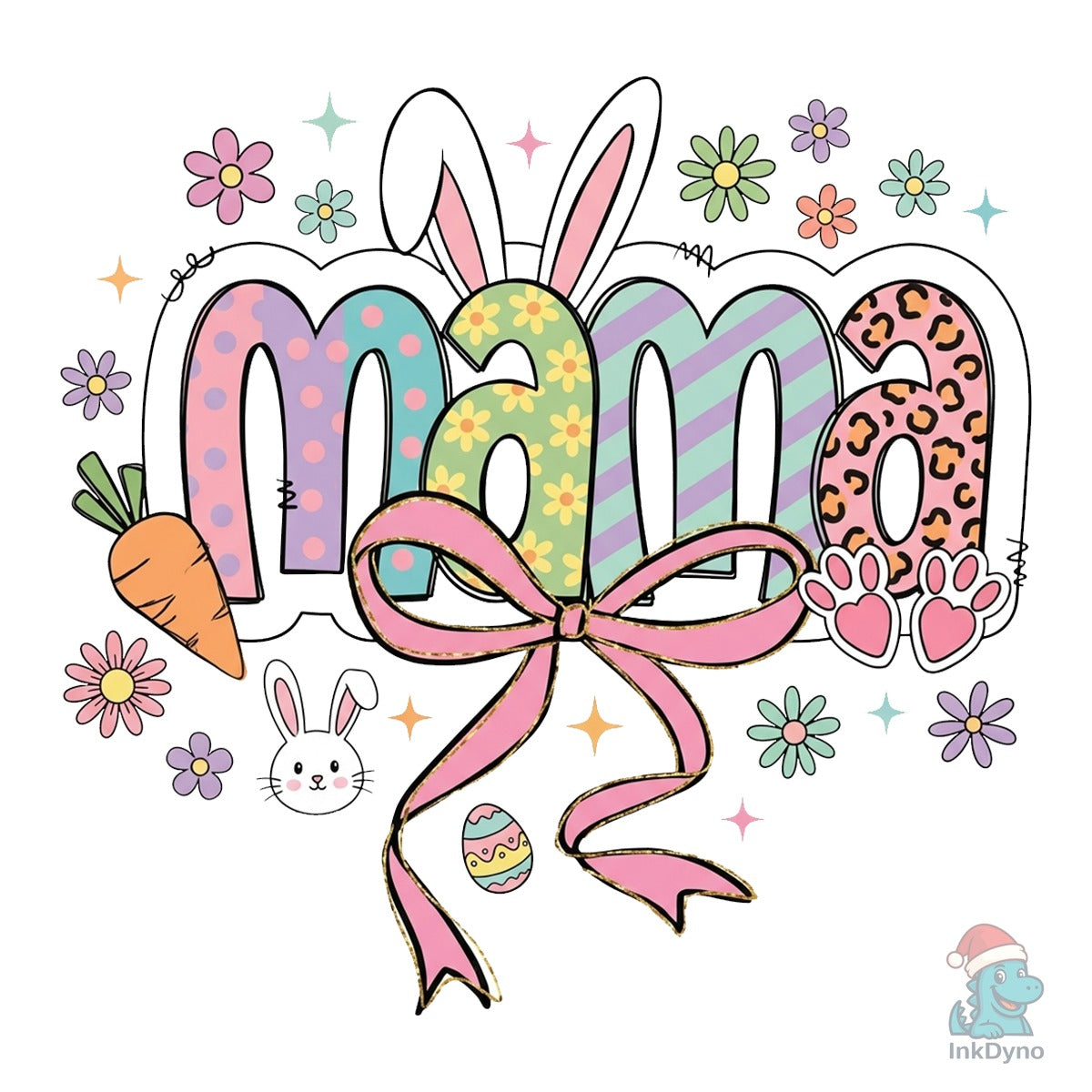 Coquette Easter Mama Easter Bow