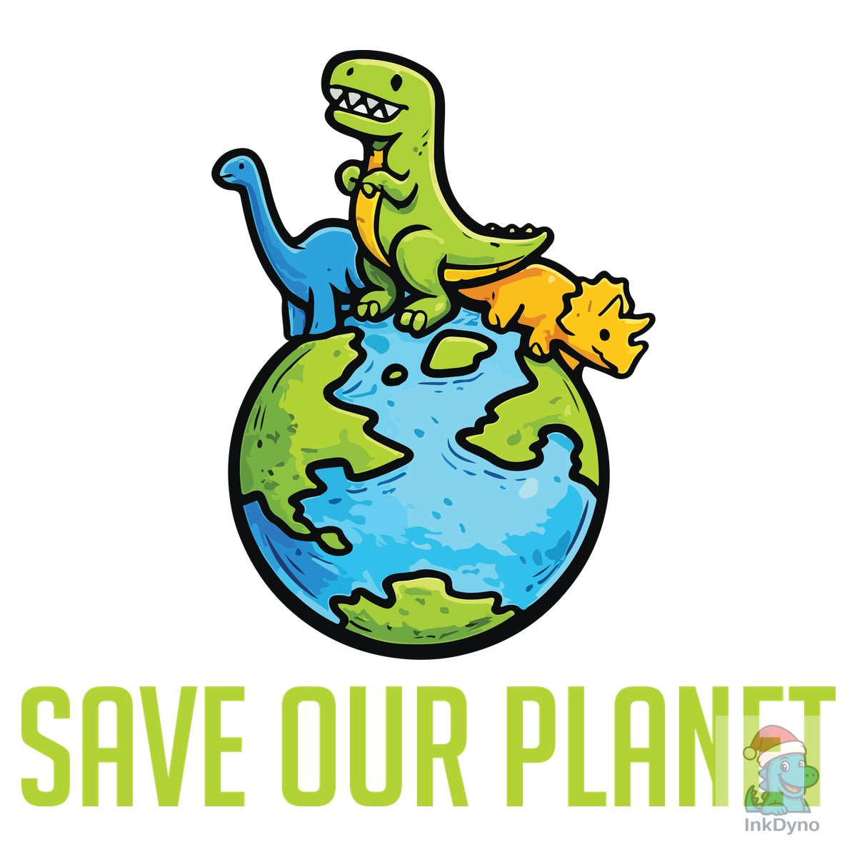 Save Our Planet Dinosaurs Earth Day