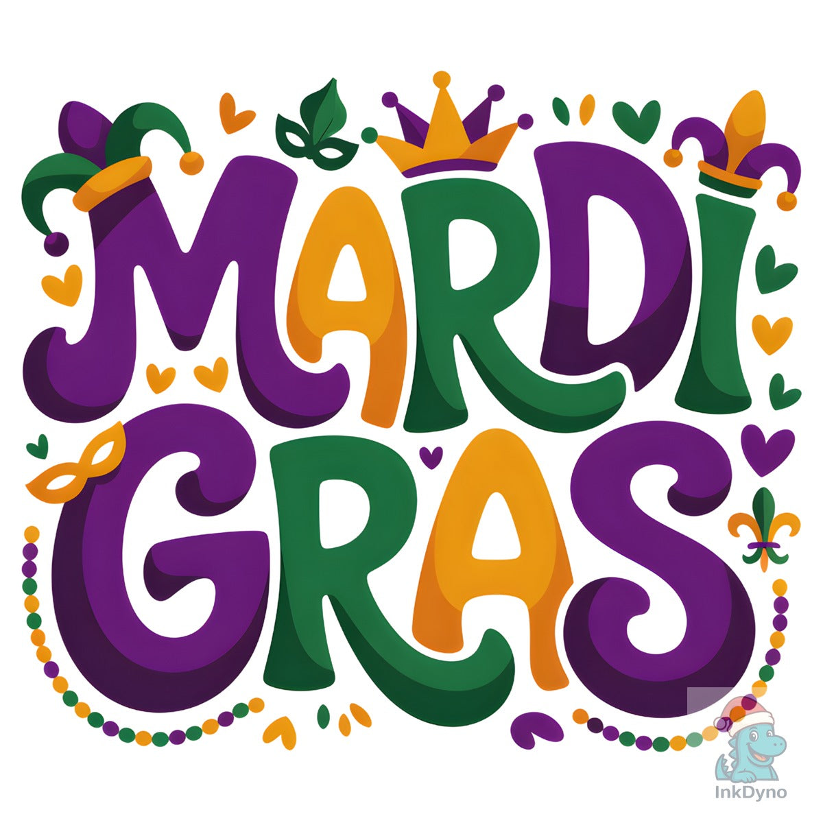 Mardi Gras Colorful Carnival