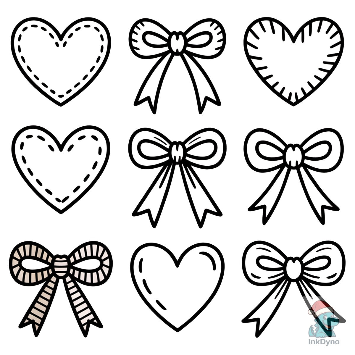 Valentine Coquette Heart Valentine's