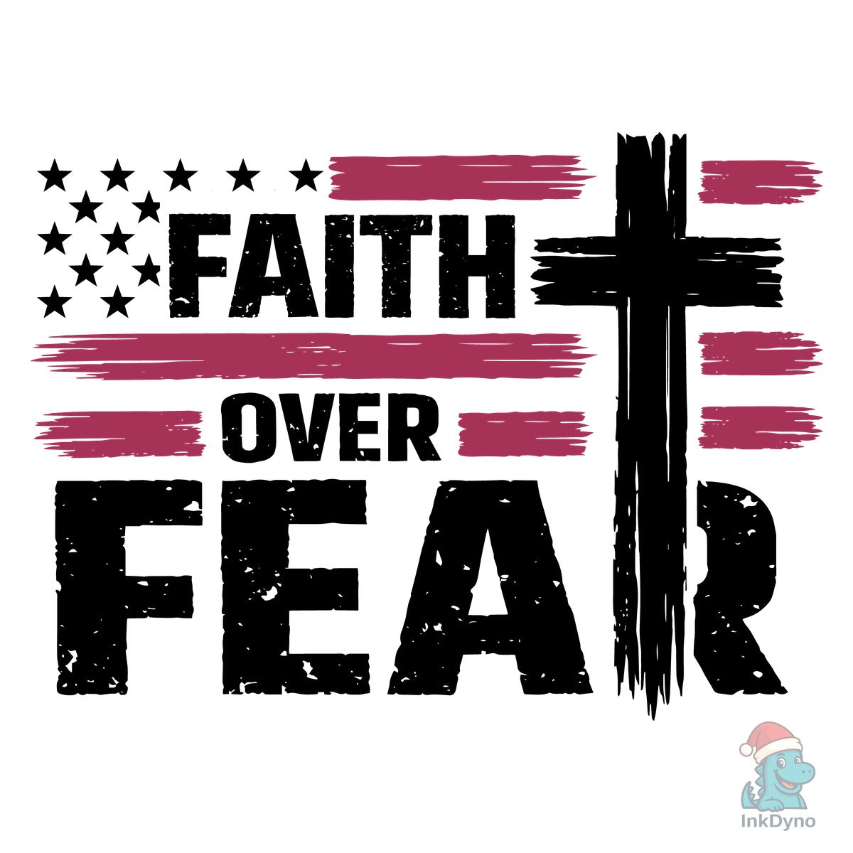 Faith over Fear Christian Design