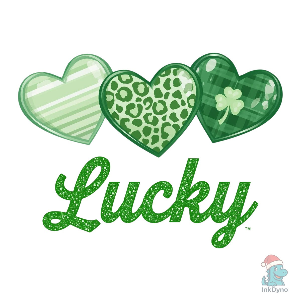 Lucky Shamrock Heart St. Patrick's Day