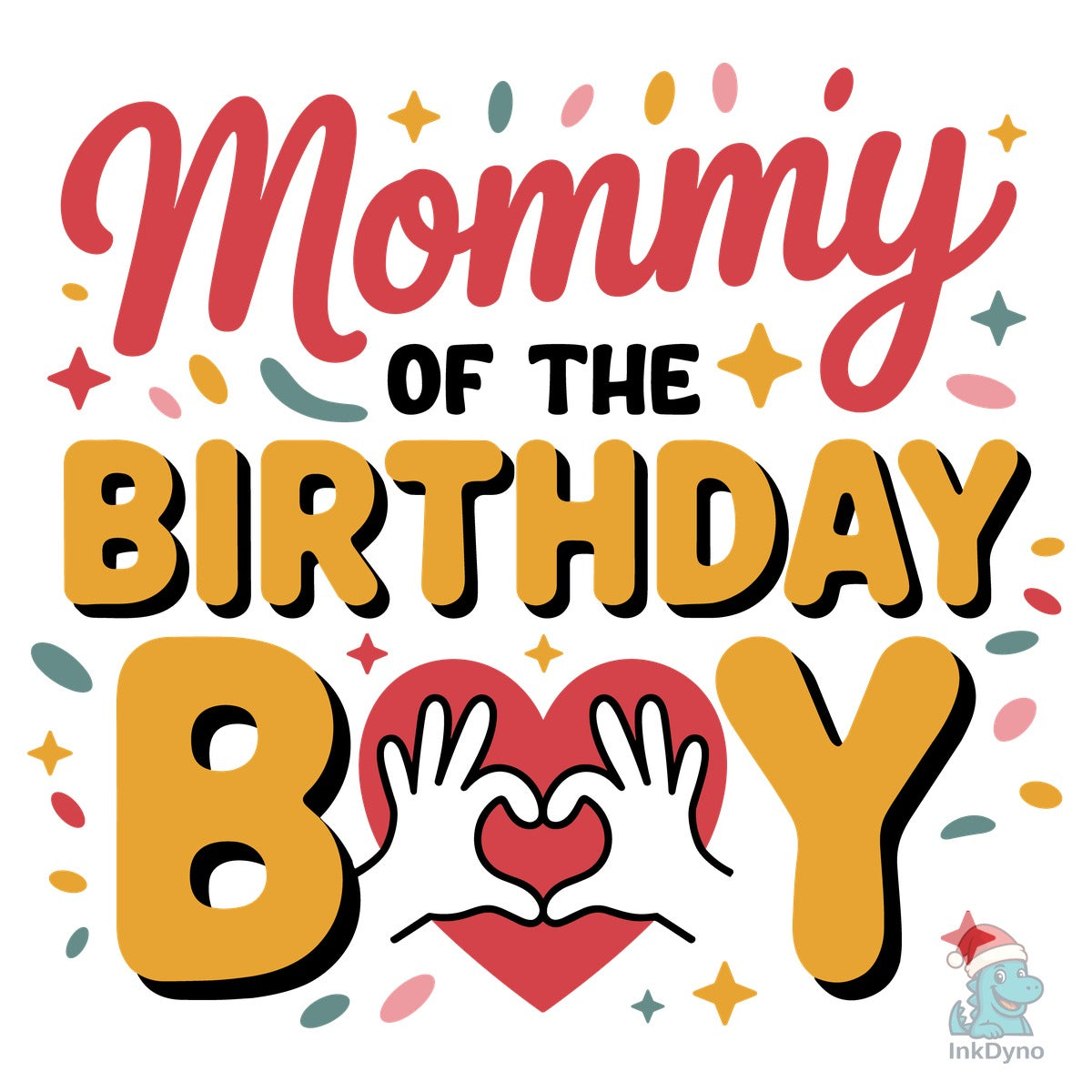 Mommy of the Birthday Boy T Shirt Design