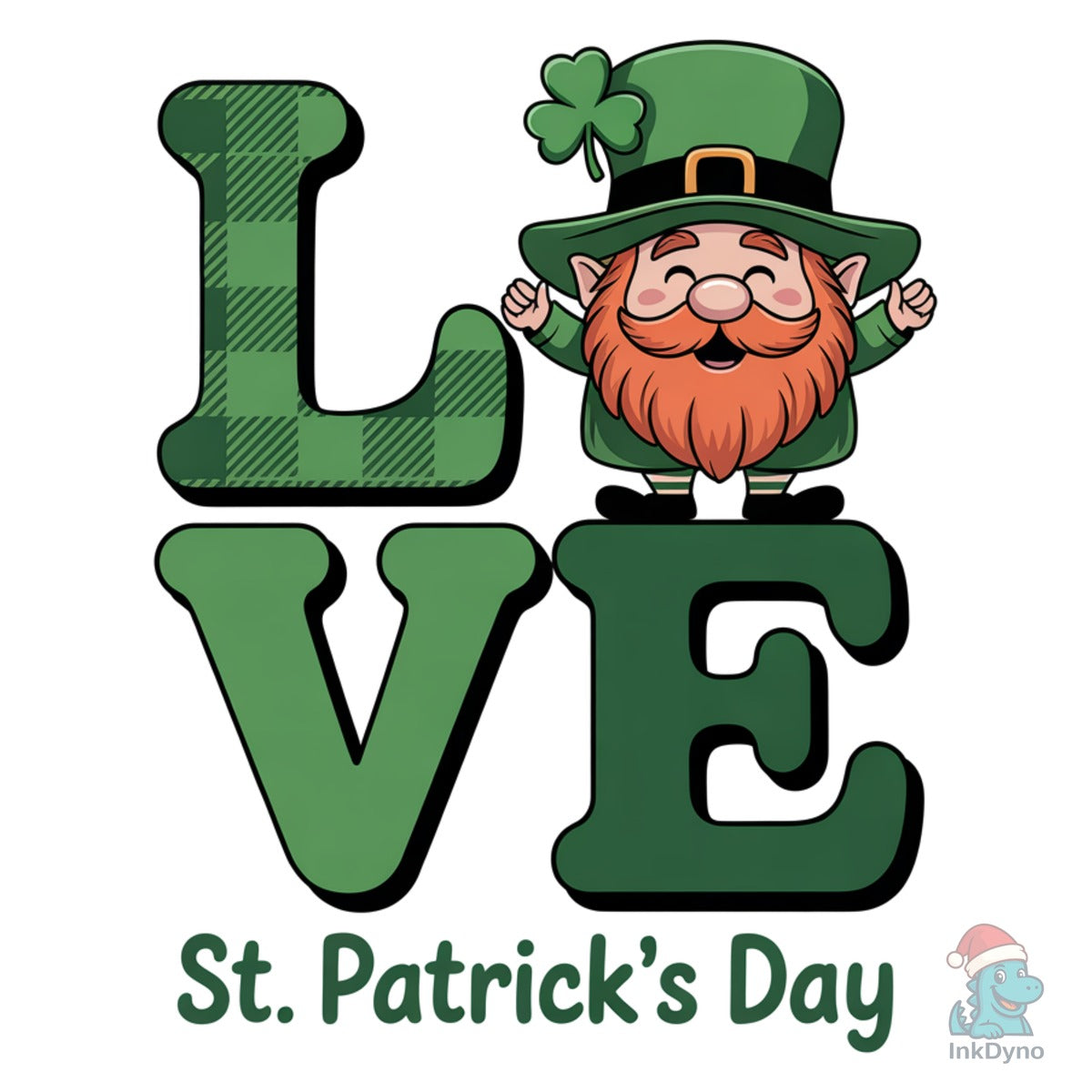 Love St. Patrick's Day Classic Green