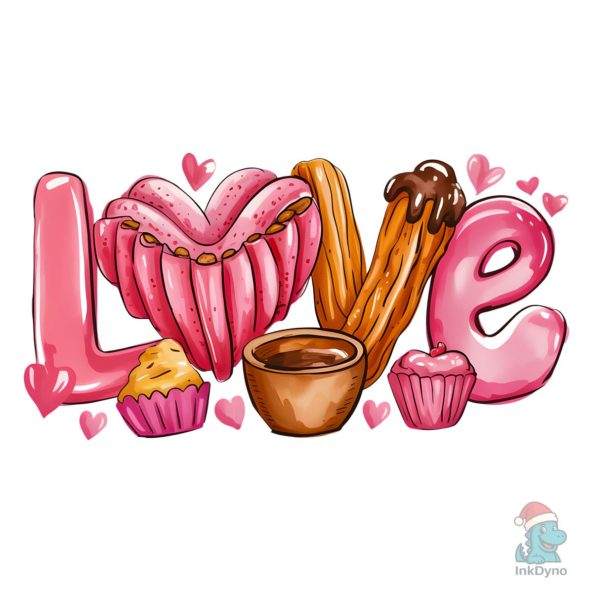 Love Concha Pan Dulce