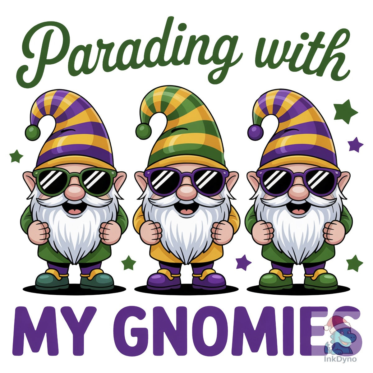 Parading with My Gnomies