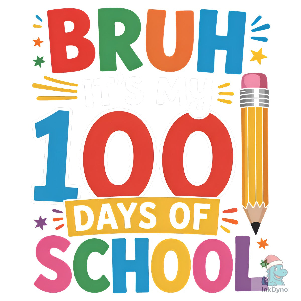 Bruh Its My 100 Days School