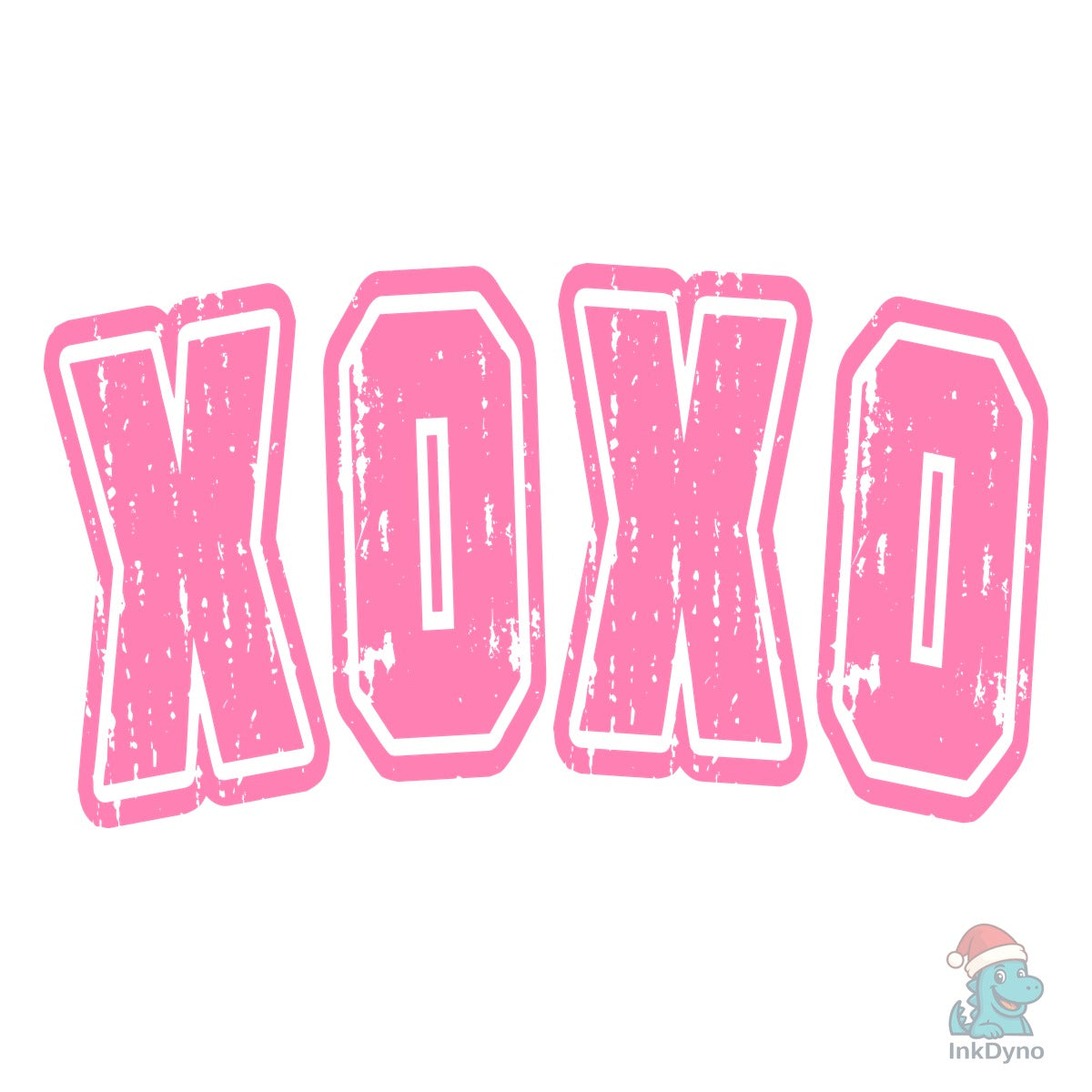 3 Colors XoXo Distressed
