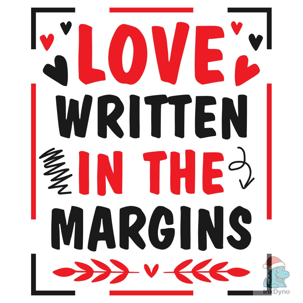 Love Written in the Margins T Shirt