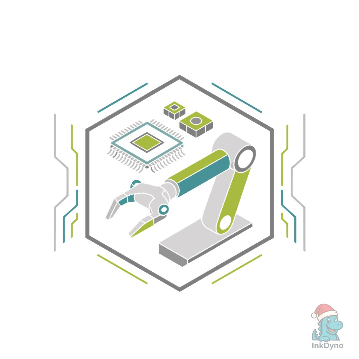 Think Smart Build Smarter T-shirt Design