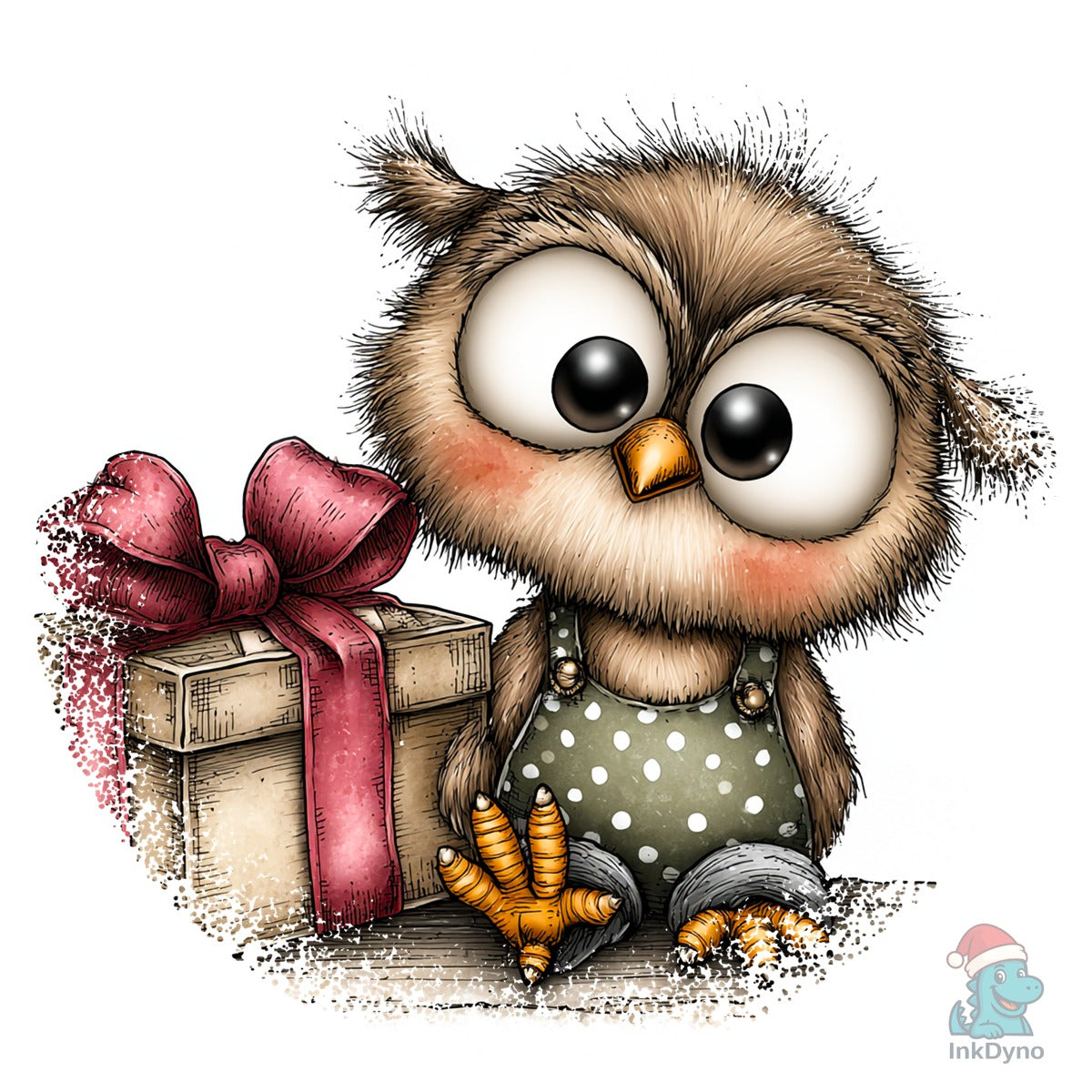 Owl Whimsical Valentine Round Tshirt