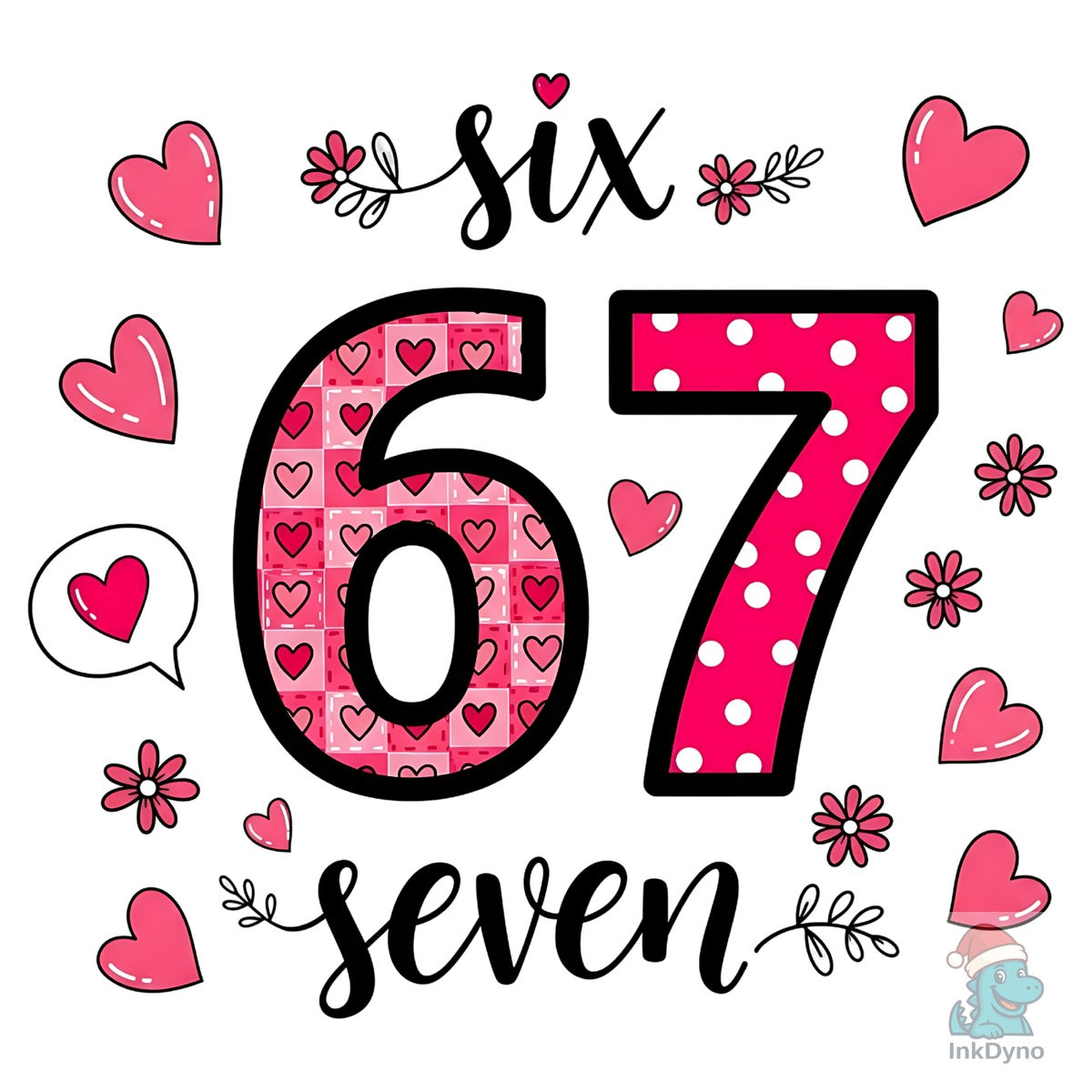 Six Seven Valentines Number