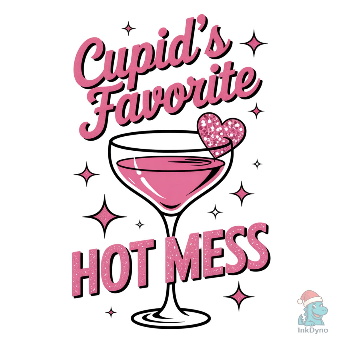 Cupids Favorite Hot Mess Design