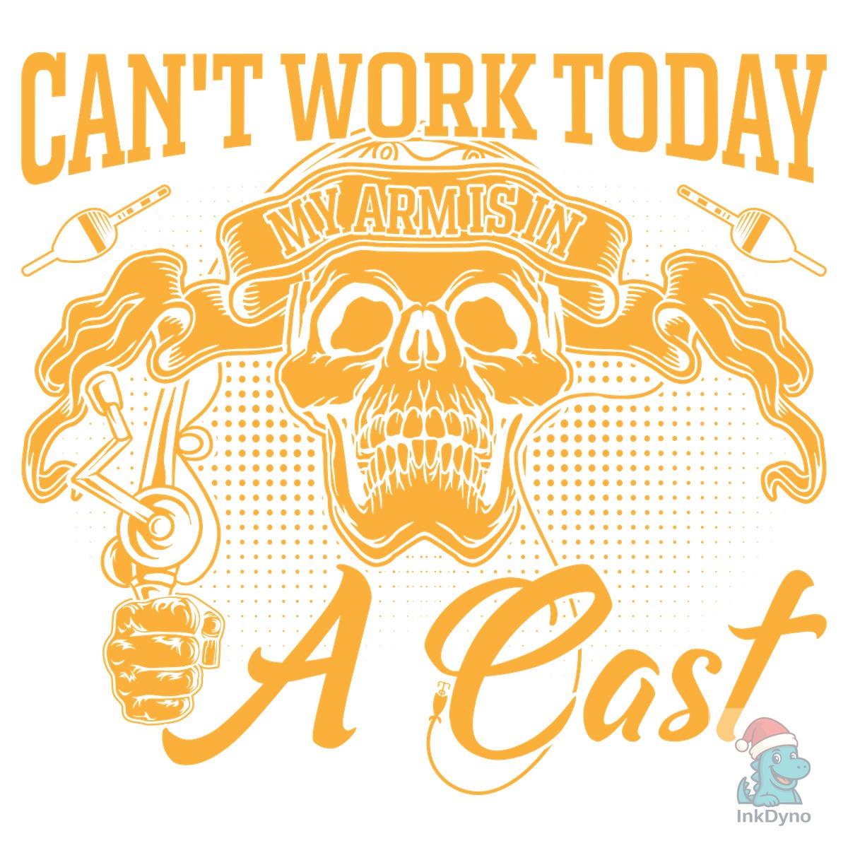 Fishing Comes Before Work T-shirt Design