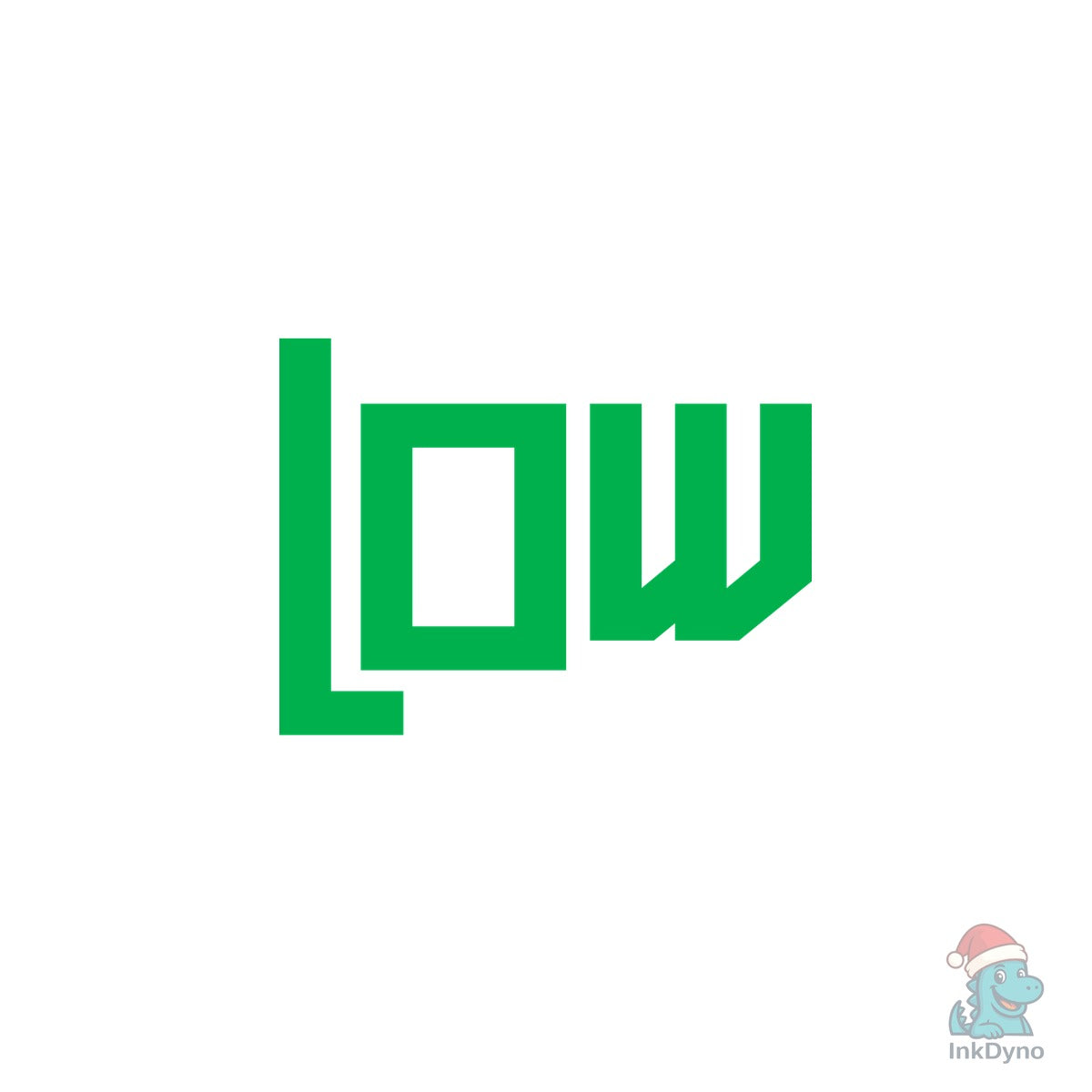 Stay Low Key Modern Bold Typography