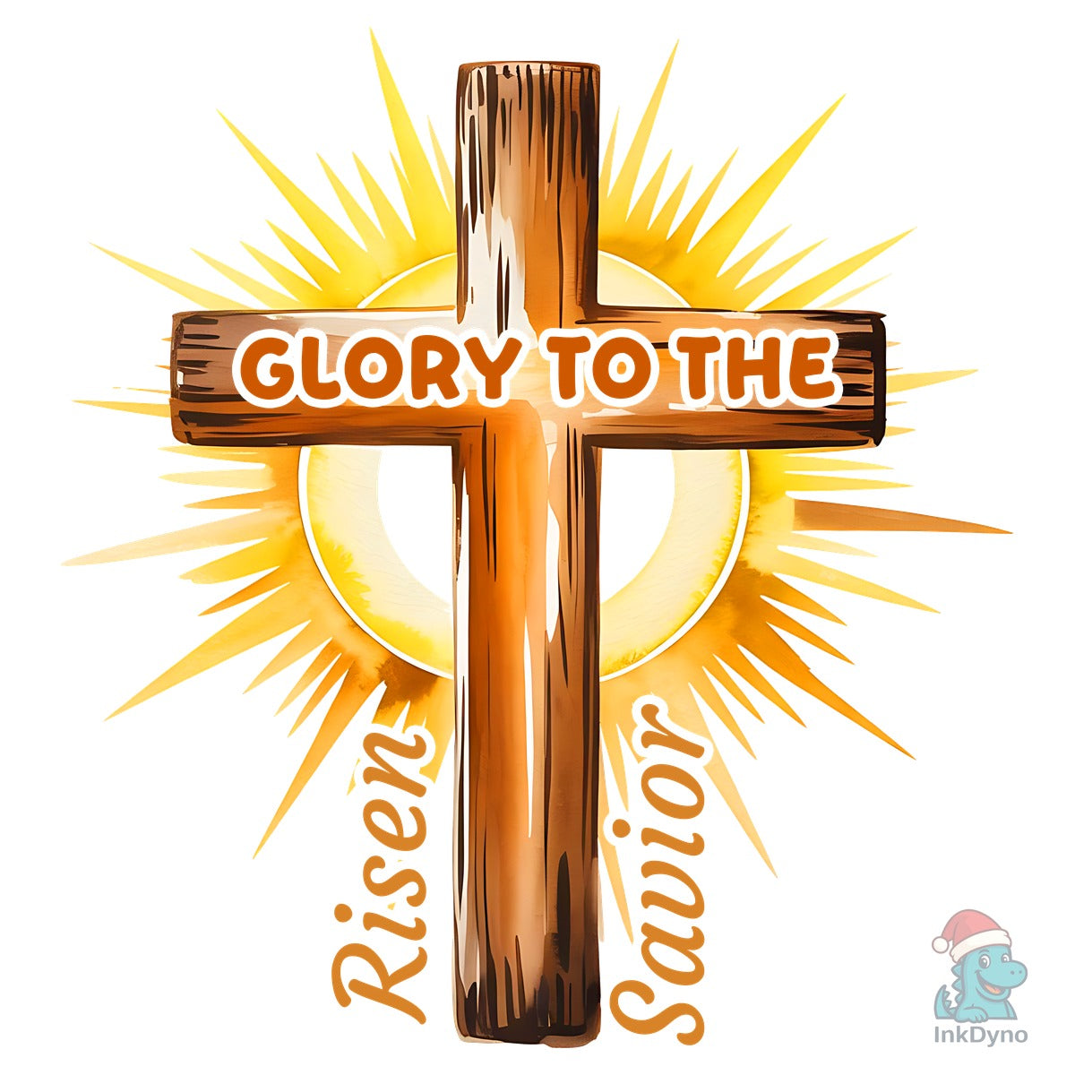 Glory to the Risen Savior Christian Cros