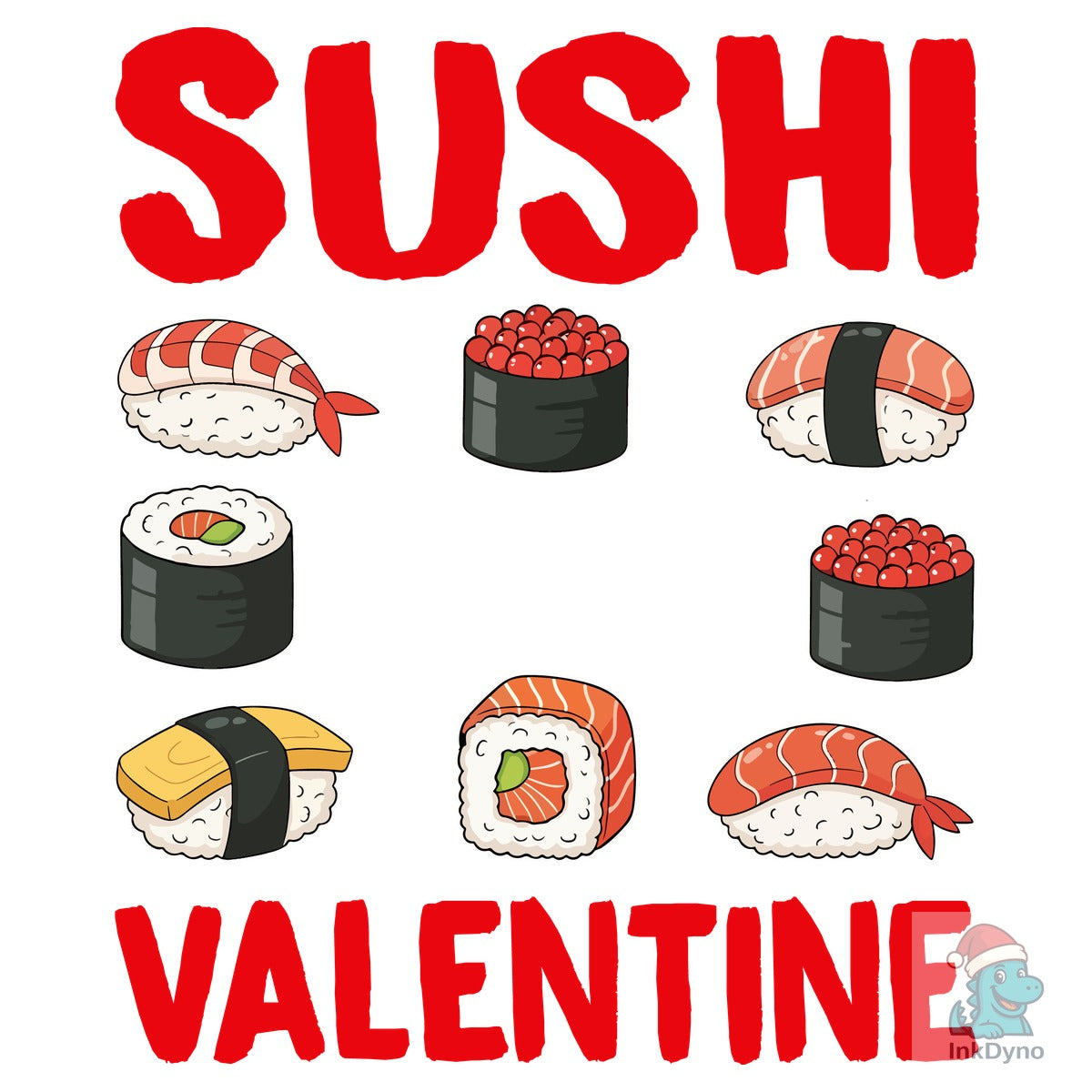 Sushi Love Valentine's Day T-Shirt