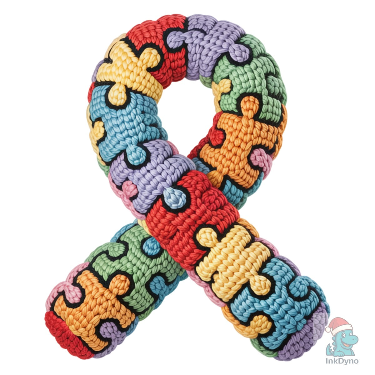 Autism Puzzle Ribbon