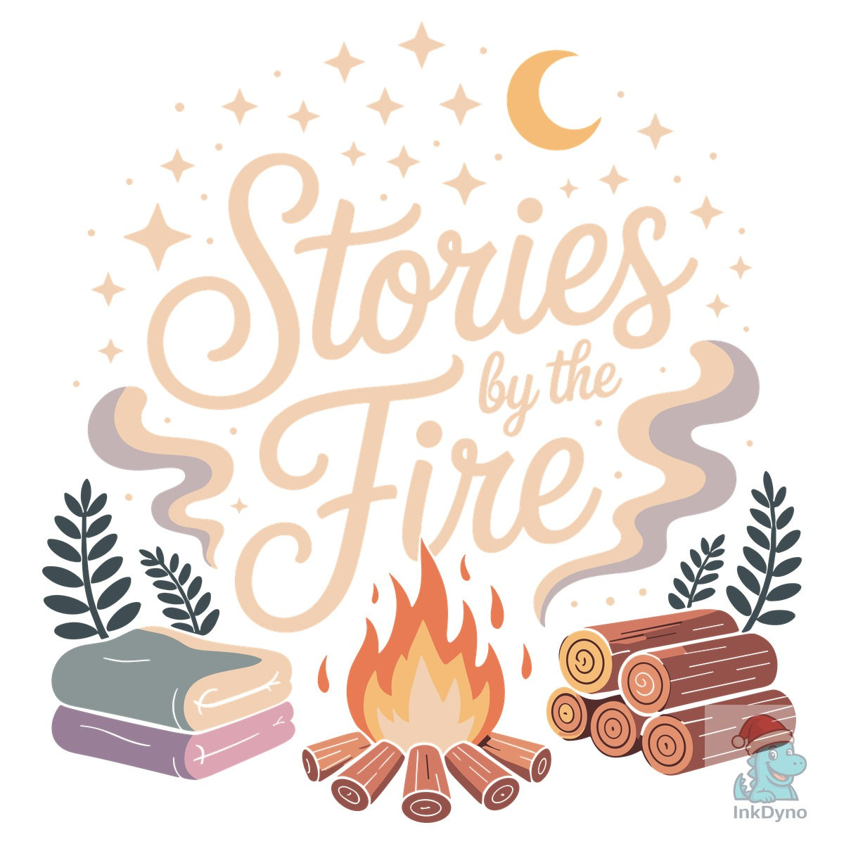Stories by the Fire Campfire Design