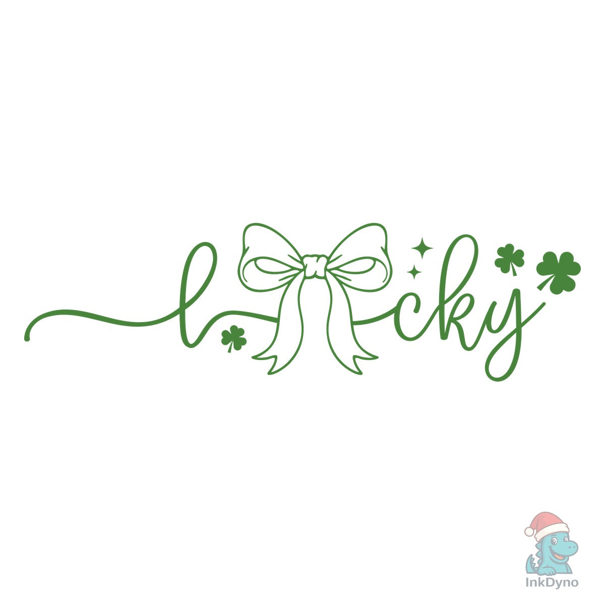 Lucky St Patricks Day Coquette
