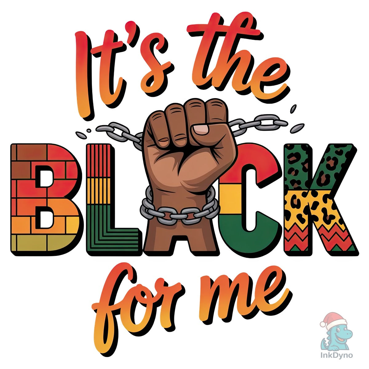 Black History Month Fist Chain