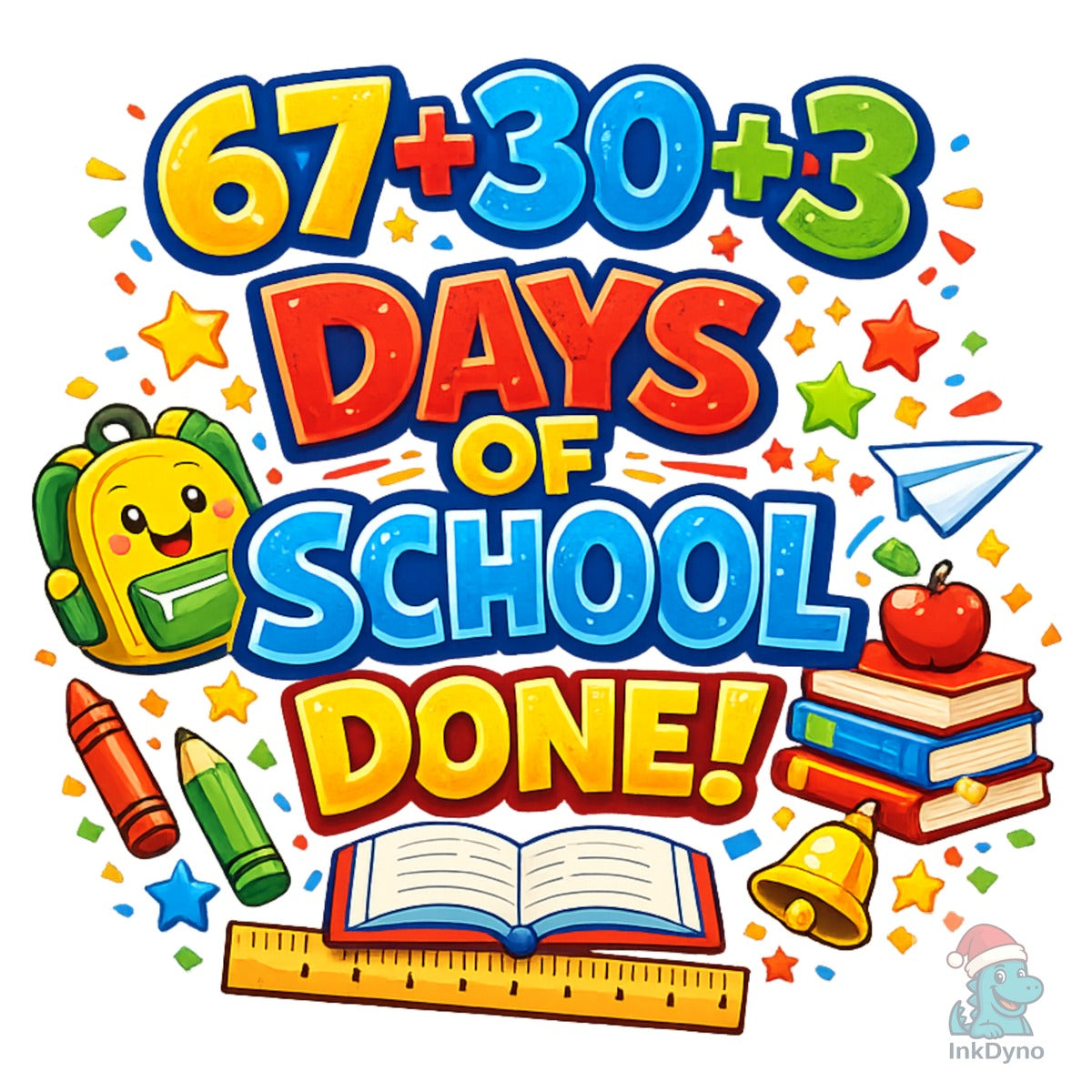100 Days of School Done