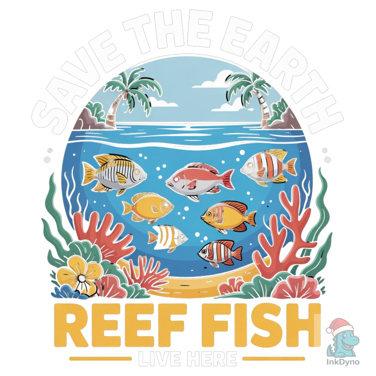 Coral Reef Ocean Marine Life Earth Day