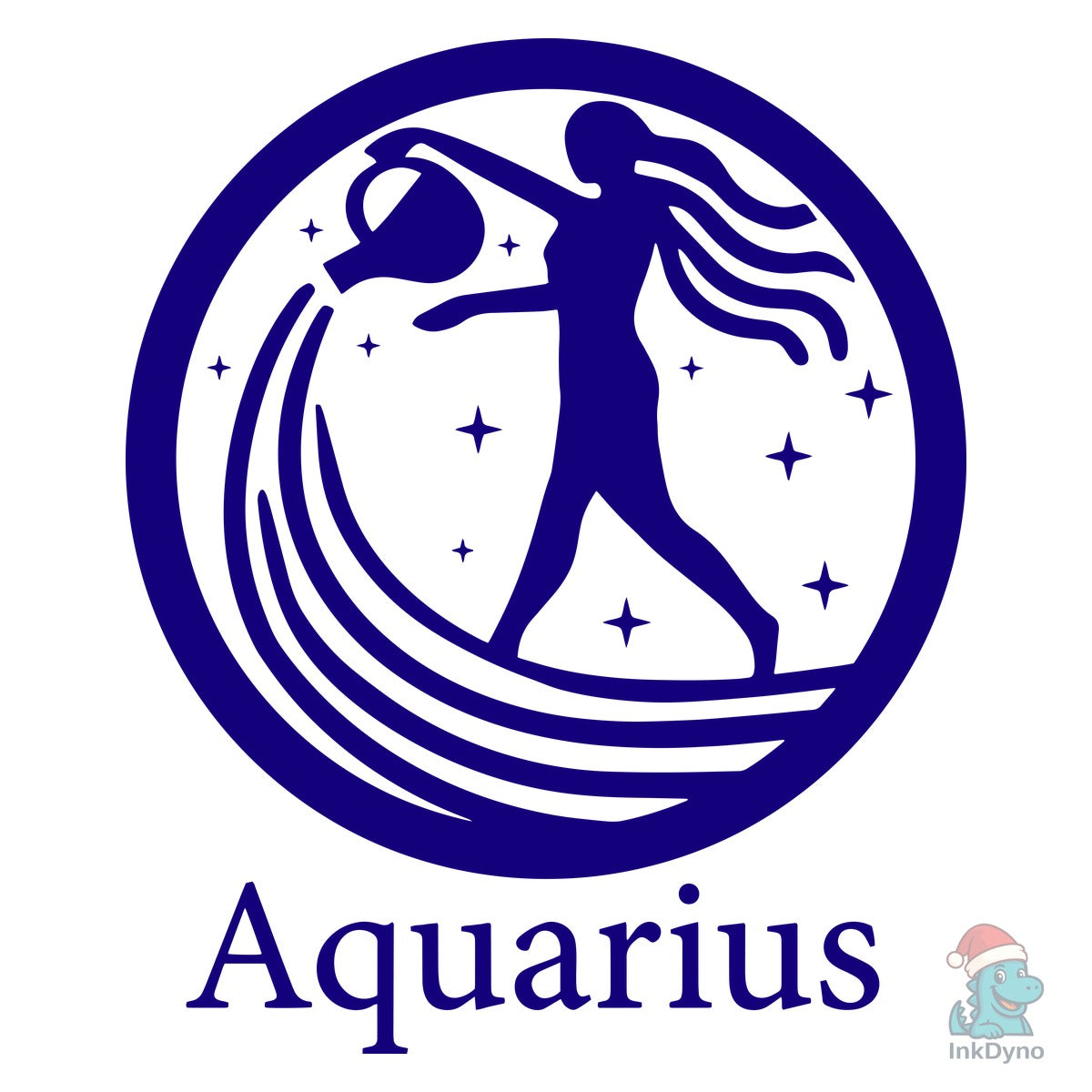 Aquarius Horoscope Sign T Shirt