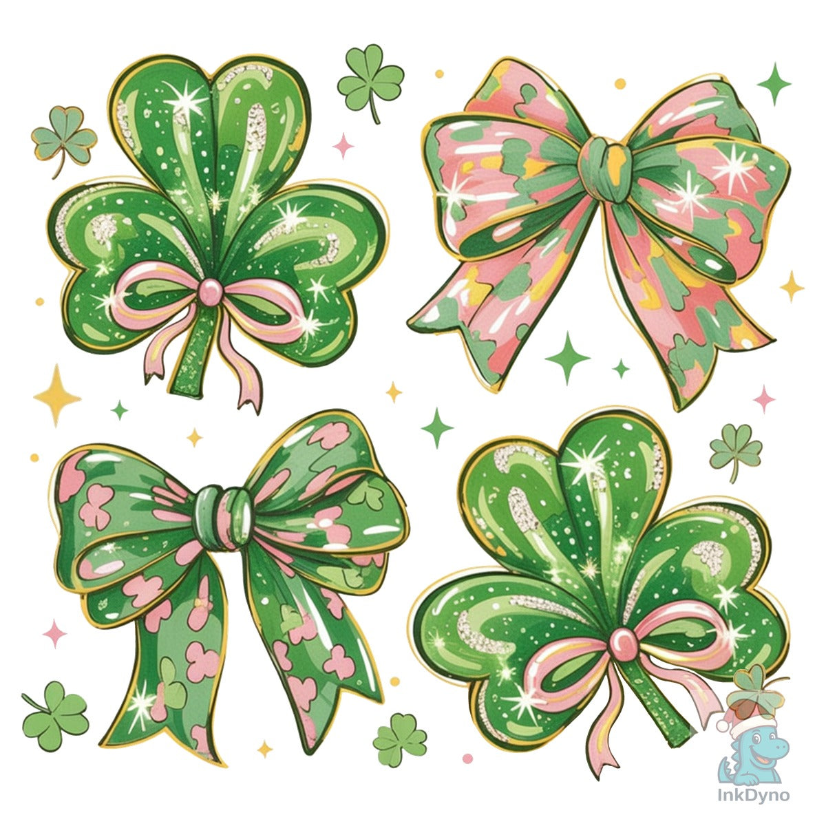 Coquette Patrick's Day Bow Bow