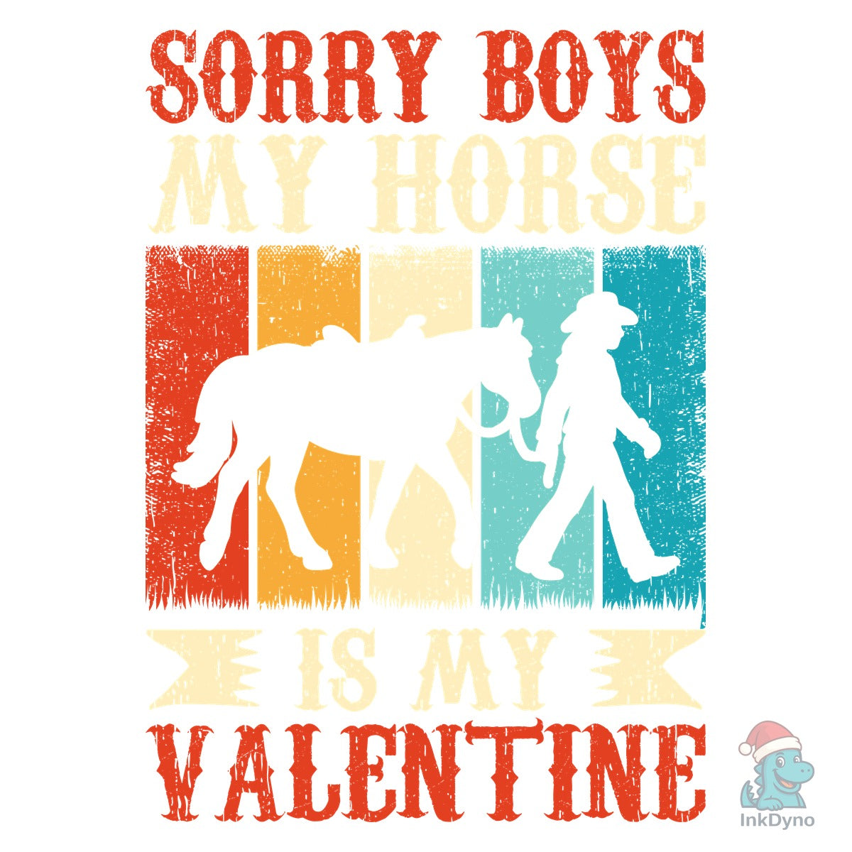 Horse Love Valentine's Day T-Shirt