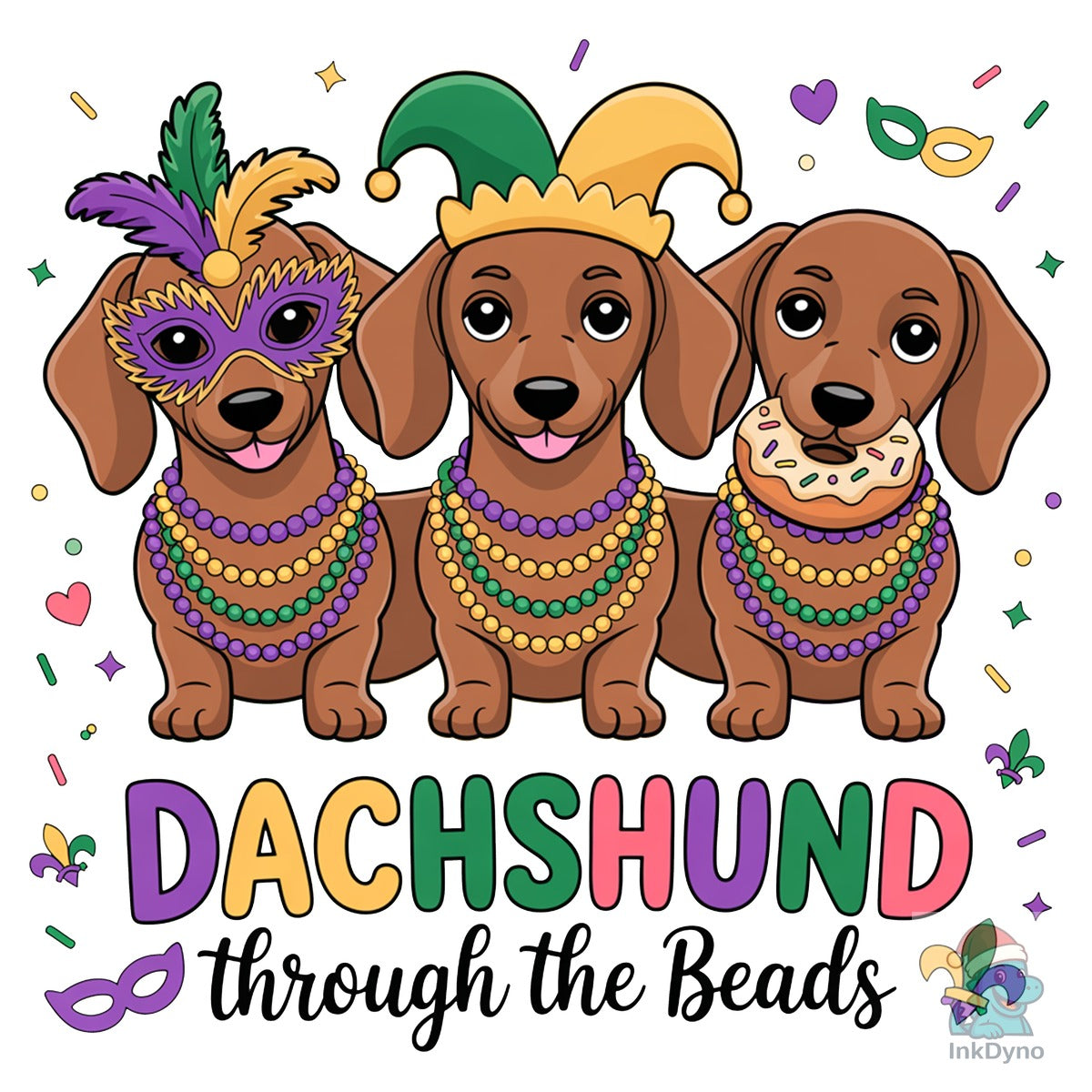 Dachshund Through the Beads Dog