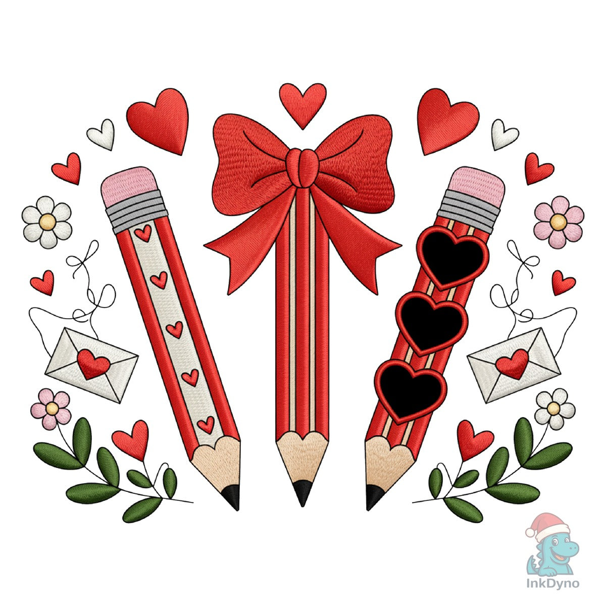 Teacher Valentine Coquette Pencil