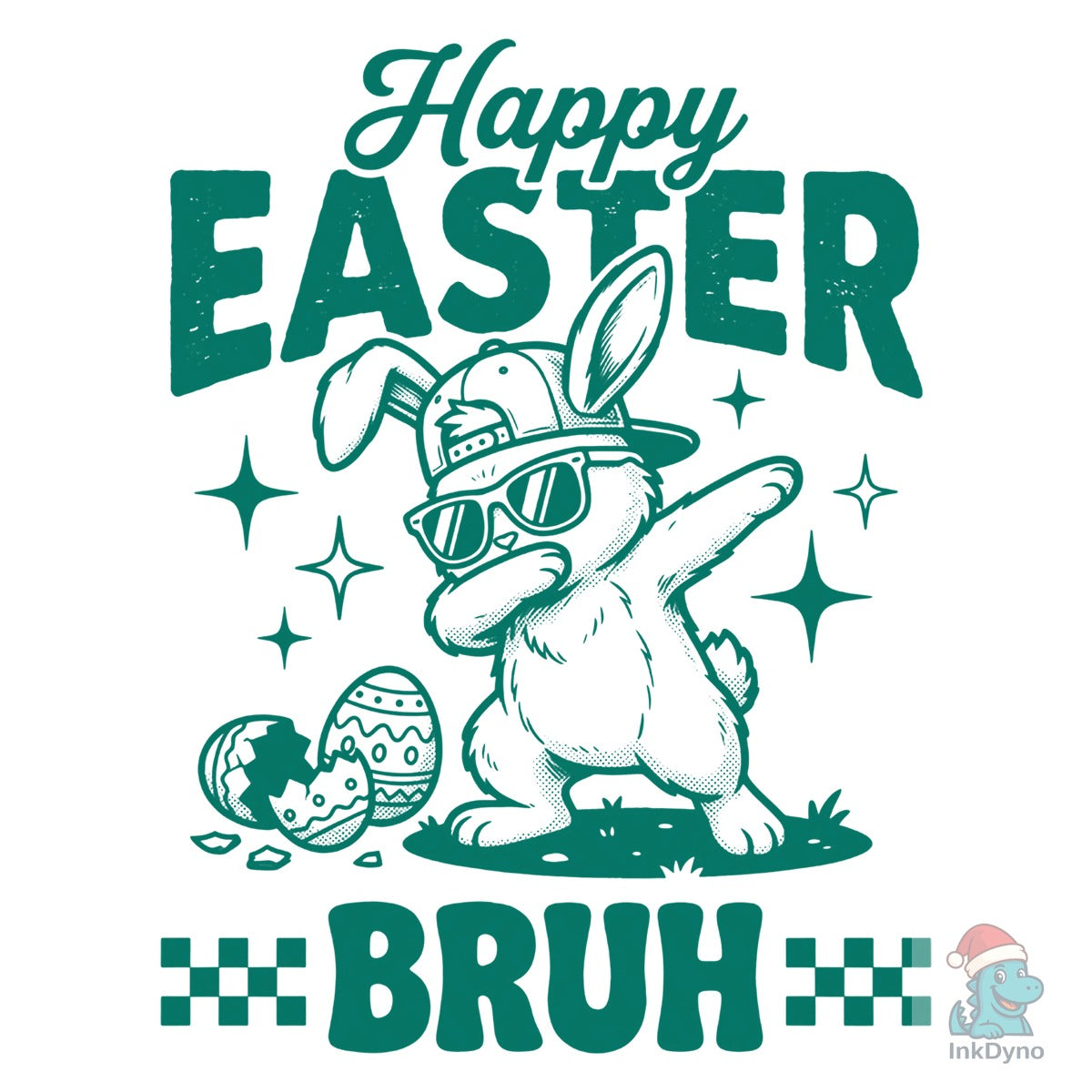 Happy Easter Bruh Retro Easter