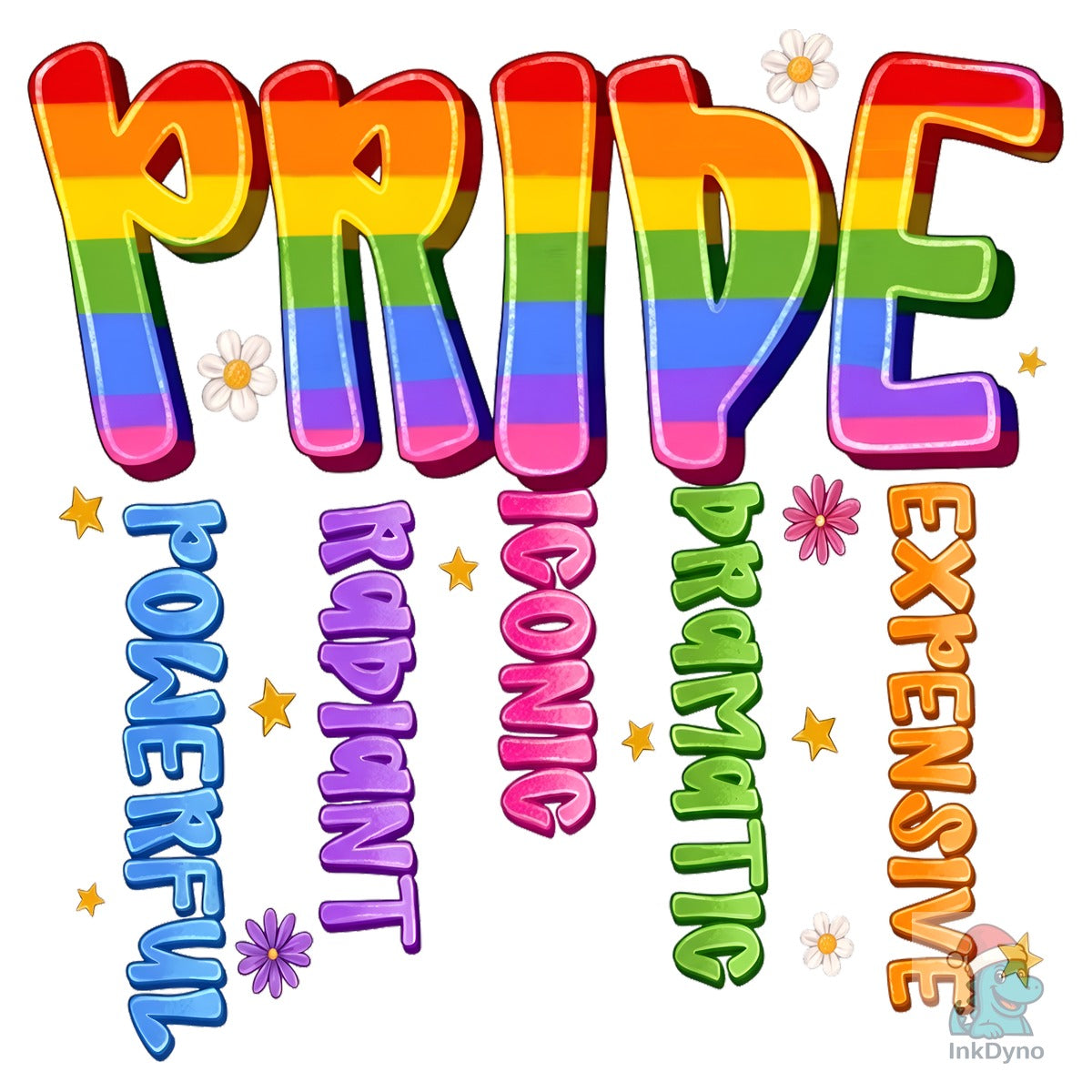 Rainbow Pride Values LGBT