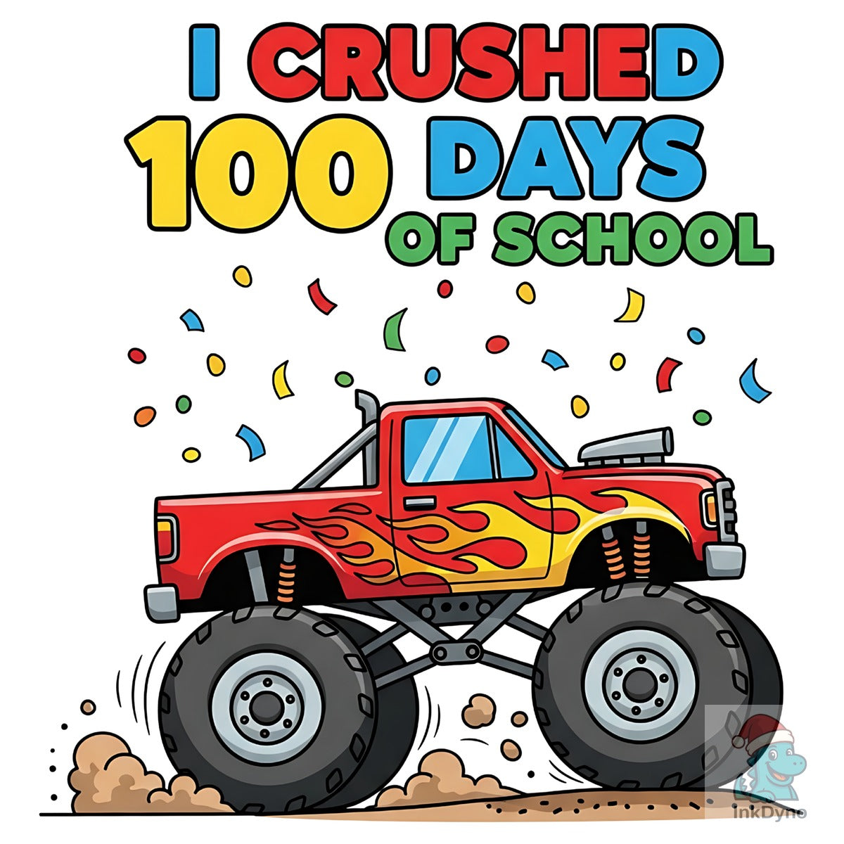 I Crushed 100 Days School Monster