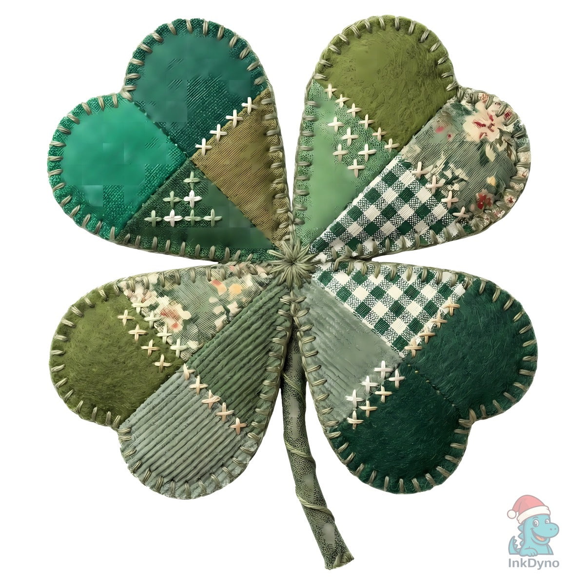 Patchwork Shamrock St Patrick's Day