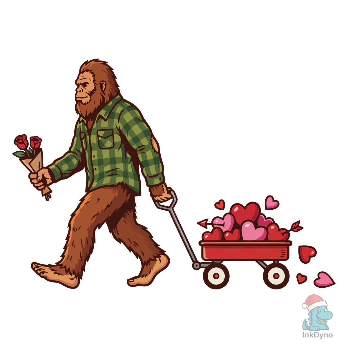 Funny Bigfoot Valentine's Day