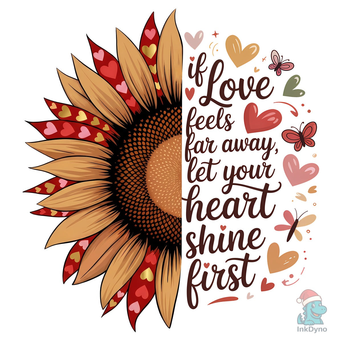 Sunflower Valentine Sublimation