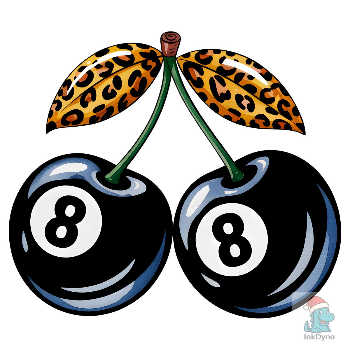 Poll 8 Ball Cherry Checkered Cherry